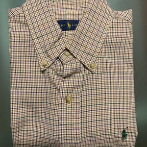 Polo Ralph Lauren ‘Checked Poplin Shirt’ (S)